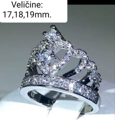 Ženski prsten, Materijal: Cirkon na lalafo.rs Ženski prsten, Materijal: Cirkon