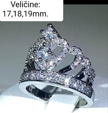 PRELEPE KVALITETNE POSREBRENE RAZNOVRSNE PRSTENJE SA CIRKONIMA,SA na lalafo.rs — 1 PRELEPE KVALITETNE POSREBRENE RAZNOVRSNE PRSTENJE SA CIRKONIMA,SA — 1