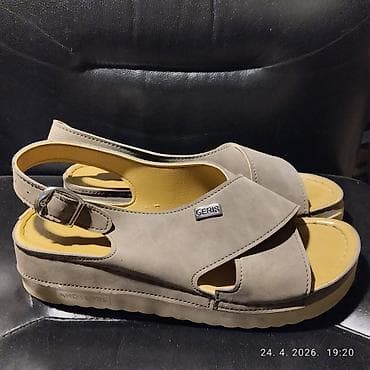 Sandale, eko koza, malo nošene na lalafo.rs Sandale, eko koza, malo nošene