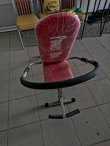 Klupa za trbušnjake "Power Abs" u crvenoj boji, dizajnirana za na lalafo.rs — 1 Klupa za trbušnjake "Power Abs" u crvenoj boji, dizajnirana za — 1