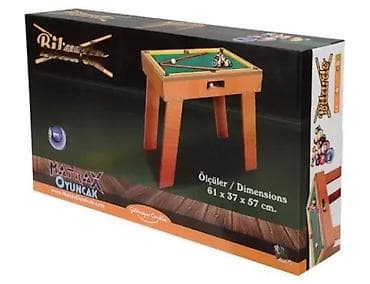 Dečije sportske igračke: Dečiji sto za bilijar – komplet - Dimenzije stola: 61 x 37 x 57 cm na lalafo.rs — 2 Dečije sportske igračke: Dečiji sto za bilijar – komplet - Dimenzije stola: 61 x 37 x 57 cm — 2