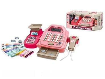 Dečja kasa za igru – komplet za mali supermarket - Elektronska kasa na lalafo.rs Dečja kasa za igru – komplet za mali supermarket - Elektronska kasa