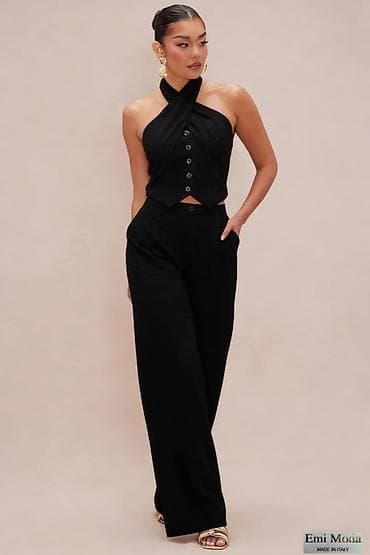 pantalone gina benotti: Damski set – elegantan top + pantalone, Emi Moda (Made in Italy) - na lalafo.rs — 5 pantalone gina benotti: Damski set – elegantan top + pantalone, Emi Moda (Made in Italy) - — 5