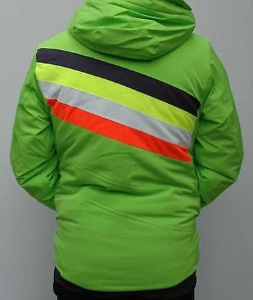 Outerwear: Muška zimska jakna – neon zelena sa prugama - Sportski kroj sa at lalafo.rs — 4 Outerwear: Muška zimska jakna – neon zelena sa prugama - Sportski kroj sa — 4