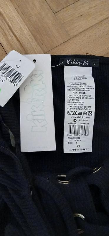 Kikiriki ženska majica dugih rukava - Model: 25222 - Boja: crna na lalafo.rs — 2 Kikiriki ženska majica dugih rukava - Model: 25222 - Boja: crna — 2