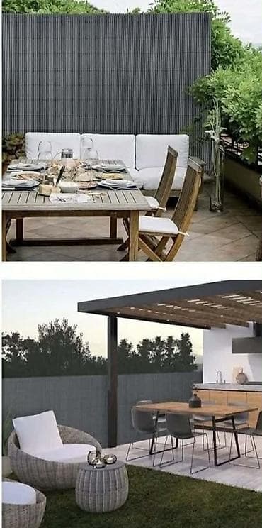 Other garden items: PVC trska/ograda za privatnost – siva, u rolnama Ik - Materijal: PVC at lalafo.rs — 1 Other garden items: PVC trska/ograda za privatnost – siva, u rolnama Ik - Materijal: PVC — 1