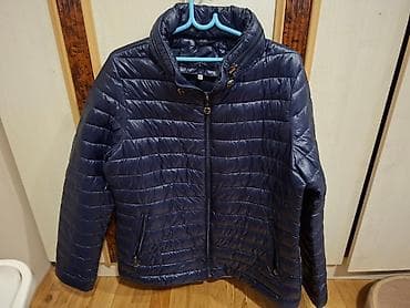 kozna jakna sa: Ženska lagana puf jakna, tamnoplava/sjajnoplava. - Kroj: strukirana na lalafo.rs — 1 kozna jakna sa: Ženska lagana puf jakna, tamnoplava/sjajnoplava. - Kroj: strukirana — 1