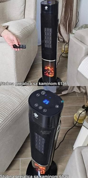 Grejalica sa dekorativnim kaminom 2000W FS-6136. Cena 10000rsd Snaga at lalafo.rs — 2 Grejalica sa dekorativnim kaminom 2000W FS-6136. Cena 10000rsd Snaga — 2