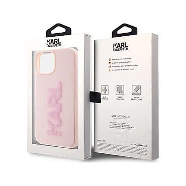 Maska Karl Lagerfeld 3D Rubber Glitter Logo za iPhone 15 6.1 roze at lalafo.rs — 8 Maska Karl Lagerfeld 3D Rubber Glitter Logo za iPhone 15 6.1 roze — 8