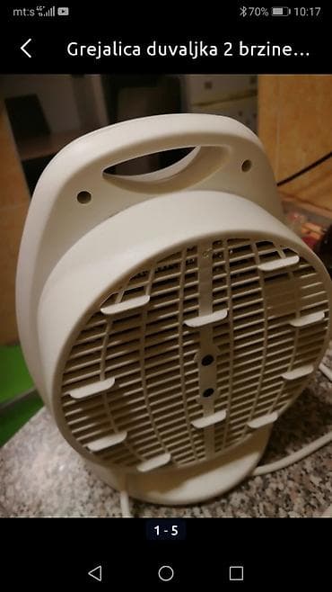 Grejalica duvaljka 2 brzine plus ventilator. Prosto. 2000w. Lepo na lalafo.rs — 5 Grejalica duvaljka 2 brzine plus ventilator. Prosto. 2000w. Lepo — 5