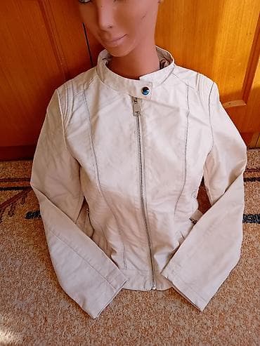 Ženska jakna – kratki motociklistički kroj - Materijal: veštačka koža at lalafo.rs — 1 Ženska jakna – kratki motociklistički kroj - Materijal: veštačka koža — 1