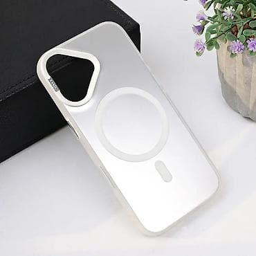 Maska Magsafe Clear za iPhone 16 6.1 srebrna na lalafo.rs Maska Magsafe Clear za iPhone 16 6.1 srebrna