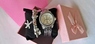 Elegantni ženski set sat + narukvica u poklon kutiji - Satovi sa na lalafo.rs — 1 Elegantni ženski set sat + narukvica u poklon kutiji - Satovi sa — 1