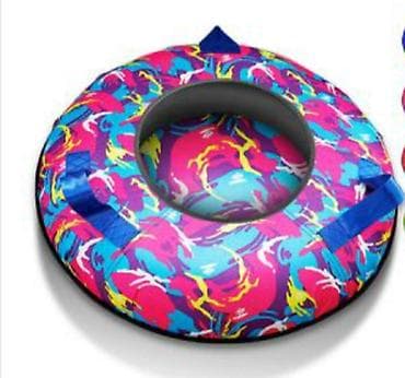 Снежна санка са конопцем за вучу са ручком, 100 цм тешка зимска снежна na lalafo.rs — 5 Снежна санка са конопцем за вучу са ручком, 100 цм тешка зимска снежна — 5