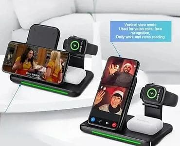Bežični Punjač za Više Uređaja 4u1 Savršen za sve vaše uređaje! 🔋📱 na lalafo.rs — 1 Bežični Punjač za Više Uređaja 4u1 Savršen za sve vaše uređaje! 🔋📱 — 1