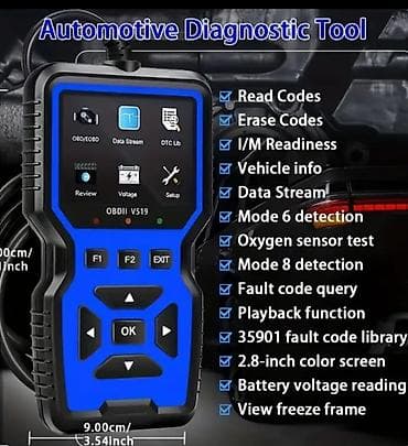 Transport: OBDII dijagnostički skener V519 – 2025 Newest Model - Kompatibilan sa at lalafo.rs — 6 Transport: OBDII dijagnostički skener V519 – 2025 Newest Model - Kompatibilan sa — 6