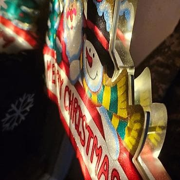 LED novogodišnji svetleći ukras za prozor – “Merry Christmas” - na lalafo.rs — 6 LED novogodišnji svetleći ukras za prozor – “Merry Christmas” - — 6