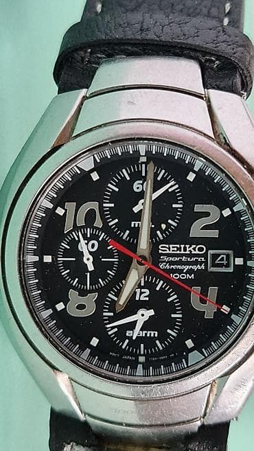 eko koza sa: Seiko Sportura Chronograph 100M – muški ručni sat - Model: Seiko na lalafo.rs — 1 eko koza sa: Seiko Sportura Chronograph 100M – muški ručni sat - Model: Seiko — 1