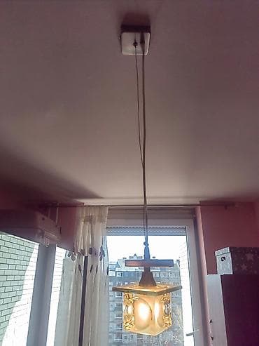 Viseći luster od stakla u ekstra stanju i kao nov je i sve na lalafo.rs — 1 Viseći luster od stakla u ekstra stanju i kao nov je i sve — 1