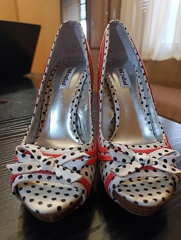 Ženske salonke na štiklu sa otvorenim prstima (peep-toe)-marka "Not na lalafo.rs — 3 Ženske salonke na štiklu sa otvorenim prstima (peep-toe)-marka "Not — 3