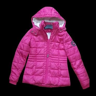 Jaka zimska jakna za devojčice – roze - Topla, prošivena jakna sa na lalafo.rs — 1 Jaka zimska jakna za devojčice – roze - Topla, prošivena jakna sa — 1