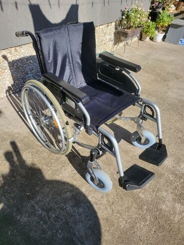 Invalidska (ručna) kolica – aluminijumski ram - Stabilna, lagana na lalafo.rs Invalidska (ručna) kolica – aluminijumski ram - Stabilna, lagana
