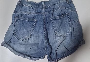 TRAJNO SNIŽENO-Teksas šorc sa dodatkom pamuka i elastina, zgužvanog na lalafo.rs — 2 TRAJNO SNIŽENO-Teksas šorc sa dodatkom pamuka i elastina, zgužvanog — 2