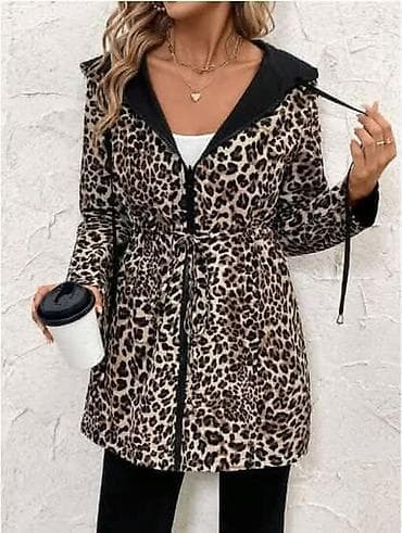 💫Zenska Jakna leopard sa kapuljacom sa dva lica ✅Vel na lalafo.rs — 3 💫Zenska Jakna leopard sa kapuljacom sa dva lica ✅Vel — 3