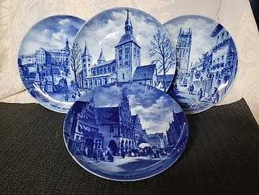 Novi nemacki tanjiri za na zid iz 70ih.godina. Berlin porcelan,novi na lalafo.rs Novi nemacki tanjiri za na zid iz 70ih.godina. Berlin porcelan,novi