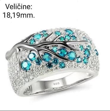 PRELEPE KVALITETNE POSREBRENE RAZNOVRSNE PRSTENJE SA CIRKONIMA. SA na lalafo.rs — 7 PRELEPE KVALITETNE POSREBRENE RAZNOVRSNE PRSTENJE SA CIRKONIMA. SA — 7