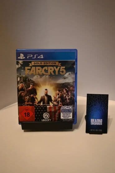 Prodajem original igricu za Sony Playstation 4 konzolu - Far Cry 5 at lalafo.rs Prodajem original igricu za Sony Playstation 4 konzolu - Far Cry 5