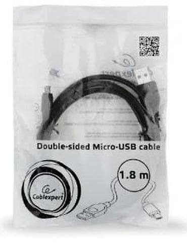 Mobile Phones & Accessories: Dvosmerni Micro-USB kabl Cablexpert – 1,8 m - Konektor: Micro-USB sa at lalafo.rs — 9 Mobile Phones & Accessories: Dvosmerni Micro-USB kabl Cablexpert – 1,8 m - Konektor: Micro-USB sa — 9