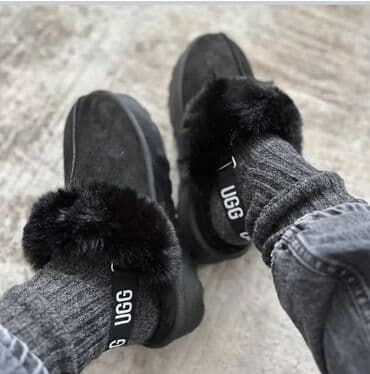 Ugg papuče, bоја - Crna na lalafo.rs Ugg papuče, bоја - Crna