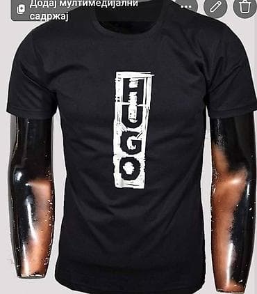 Men's T-shirt Hugo Boss, bоја - Crna na lalafo.rs — 1 Men's T-shirt Hugo Boss, bоја - Crna — 1