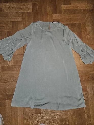 Zara haljina veličina 36. Lagana, tanka, komotna. Svetlija zelena na lalafo.rs — 1 Zara haljina veličina 36. Lagana, tanka, komotna. Svetlija zelena — 1