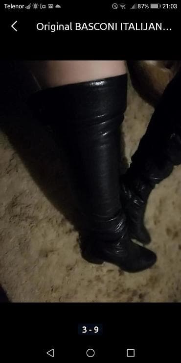 High boots, 38.5, color - Black at lalafo.rs — 4 High boots, 38.5, color - Black — 4