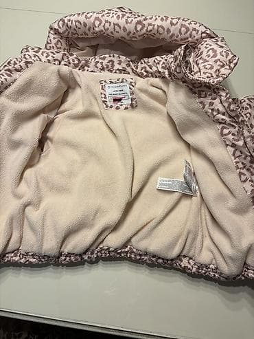 Primark decija zimska jakna sa kapuljačom, leopard print u puder roze at lalafo.rs — 4 Primark decija zimska jakna sa kapuljačom, leopard print u puder roze — 4