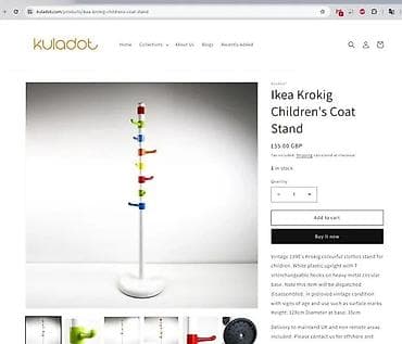 Kids' furniture: Dečji samostojeći čiviluk sa kružnom bazom - Stabilna teška baza od at lalafo.rs — 8 Kids' furniture: Dečji samostojeći čiviluk sa kružnom bazom - Stabilna teška baza od — 8