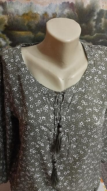 Women's Clothing: Bluza, zelena sa cvetićima, lagana i prijatna za nošenje Pogledajte i at lalafo.rs — 3 Women's Clothing: Bluza, zelena sa cvetićima, lagana i prijatna za nošenje Pogledajte i — 3