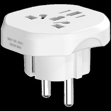 Univerzalni putni adapter, 4 u 1 za priključak raznih uređaja. Prelaz na lalafo.rs — 2 Univerzalni putni adapter, 4 u 1 za priključak raznih uređaja. Prelaz — 2