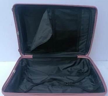 Travel suitcases and bags: Tvrdi kofer na točkiće – ružičasta boja - Materijal: tvrda at lalafo.rs — 1 Travel suitcases and bags: Tvrdi kofer na točkiće – ružičasta boja - Materijal: tvrda — 1