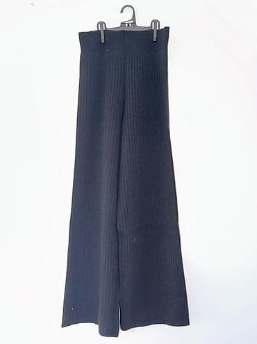 Džemper + pantalone komplet, crni rebrasti pletivo -Nikad nošen - na lalafo.rs — 4 Džemper + pantalone komplet, crni rebrasti pletivo -Nikad nošen - — 4