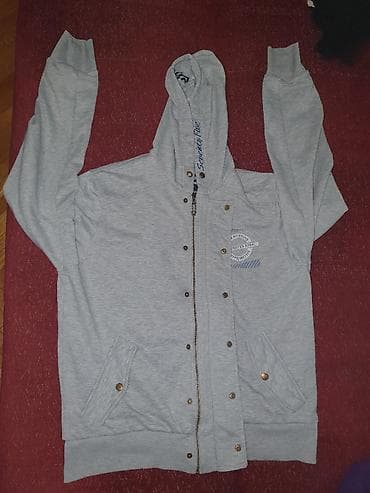 Sweatshirts: Duks sa kapuljačom SEVENTY FIVE - 75 vel-XL siva kao NOVA ! Sportska at lalafo.rs — 3 Sweatshirts: Duks sa kapuljačom SEVENTY FIVE - 75 vel-XL siva kao NOVA ! Sportska — 3