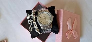 Elegantni ženski set – ručni sat sa narukvicom u poklon kutiji - na lalafo.rs — 5 Elegantni ženski set – ručni sat sa narukvicom u poklon kutiji - — 5