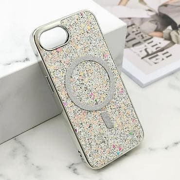 Futrola GLAM GLOW MagSafe za iPhone 16E (6.1) srebrna. Kataloški broj at lalafo.rs — 1 Futrola GLAM GLOW MagSafe za iPhone 16E (6.1) srebrna. Kataloški broj — 1