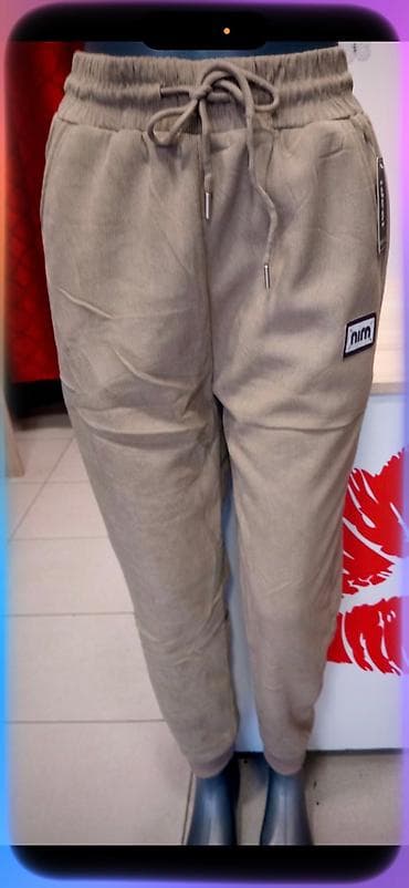 Ženske pantalone futrovane IDEAL rebrasti pamuk - elastin vel. S. M na lalafo.rs — 2 Ženske pantalone futrovane IDEAL rebrasti pamuk - elastin vel. S. M — 2