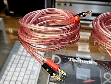 Zvučnički kablovi sa bananama – par - Tip: dvožilni zvučnički kabl - at lalafo.rs — 3 Zvučnički kablovi sa bananama – par - Tip: dvožilni zvučnički kabl - — 3