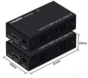 HDMI Extender preko mrežnog kabla (TX/RX set) Opis: - Set predajnik na lalafo.rs HDMI Extender preko mrežnog kabla (TX/RX set) Opis: - Set predajnik