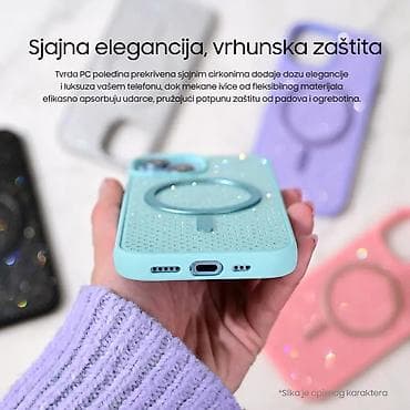 Maska Magsafe Crystal Glow za iPhone 16 Pro Max 6.9 roze. Kataloški na lalafo.rs — 2 Maska Magsafe Crystal Glow za iPhone 16 Pro Max 6.9 roze. Kataloški — 2