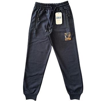 Dečije trenerka-donji deo BaBa Kids - Model: crne sportske pantalone na lalafo.rs Dečije trenerka-donji deo BaBa Kids - Model: crne sportske pantalone